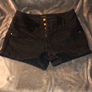 High waist shorts